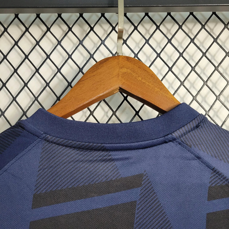 Al-Nassr Training Shirt 23/24 - Men's Fan Blue and Black