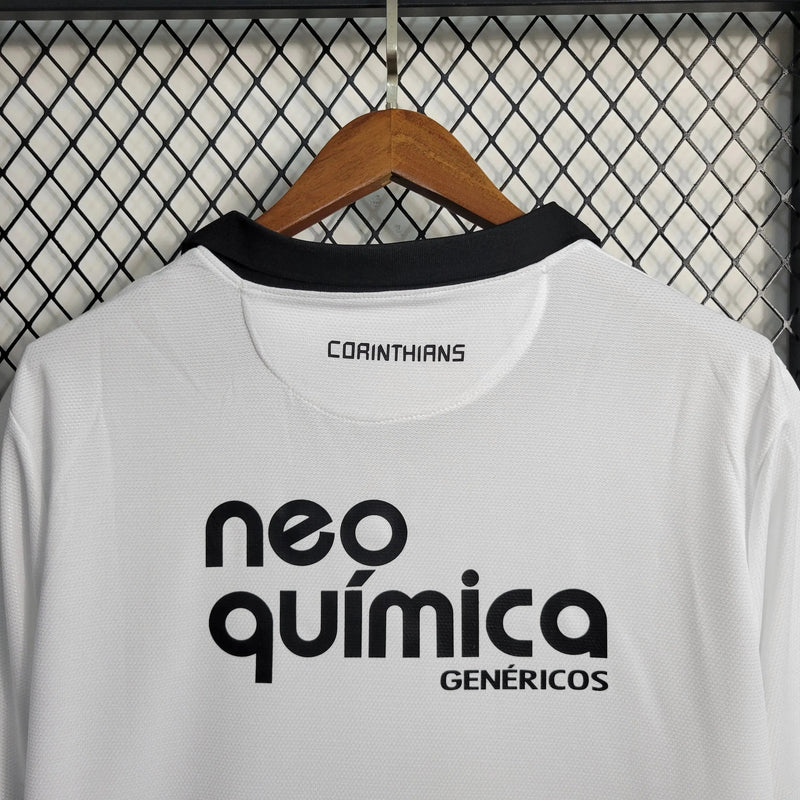 Timão Retro Home Shirt 2011 - White Men's Fan Shirt