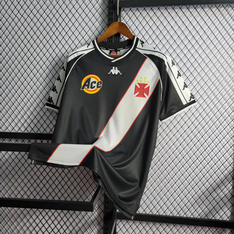 Vasco Retro Home 2000 Shirt - Men's Fan Black