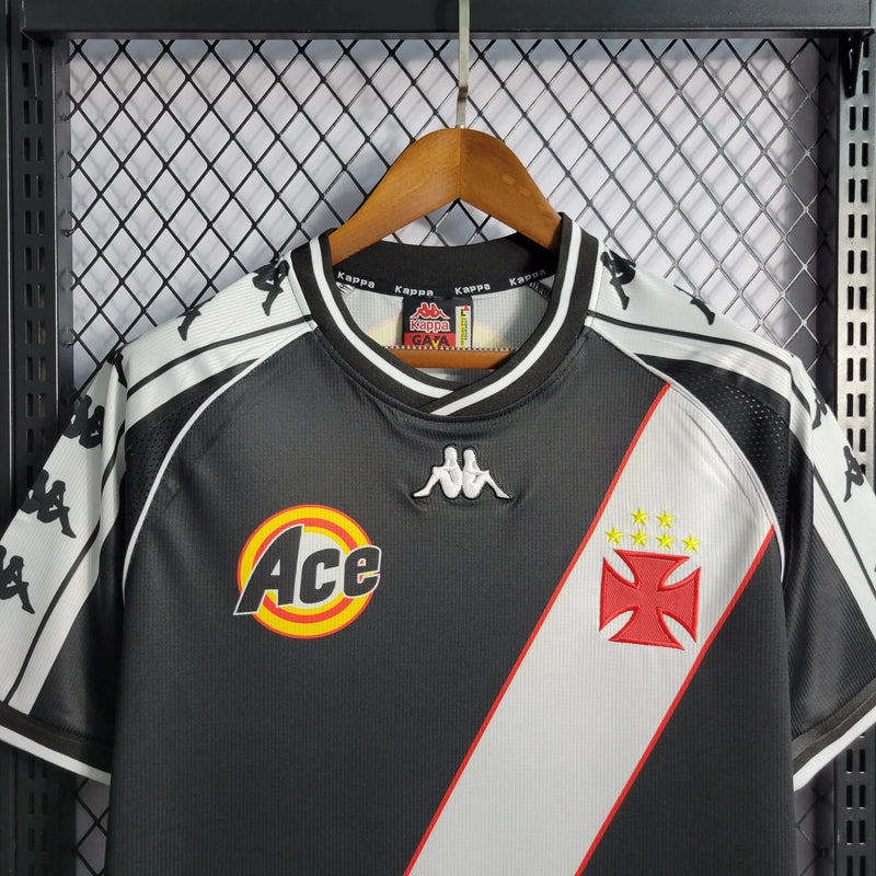 Vasco Retro Home 2000 Shirt - Men's Fan Black