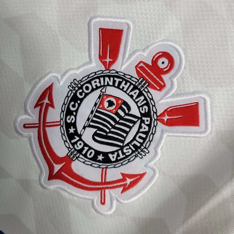 Timão Retro Home Shirt 11/12 - White Men's Fan Shirt