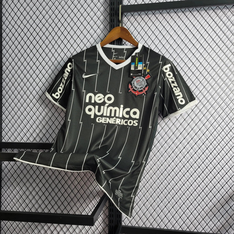 Timão Retro Away Shirt 11/12 - Men's Fan Black