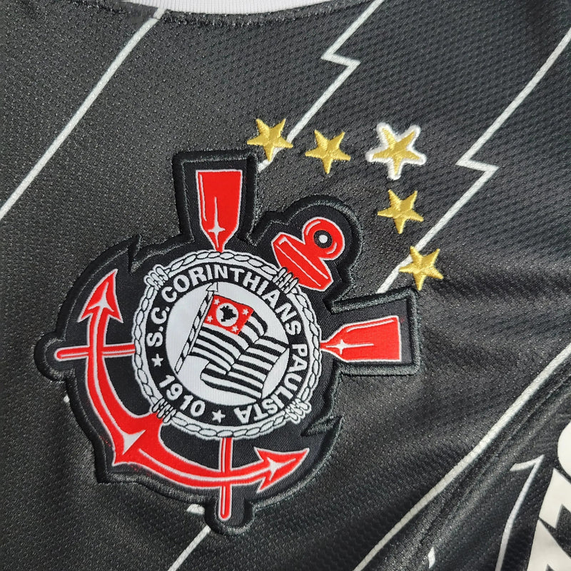 Timão Retro Away Shirt 11/12 - Men's Fan Black