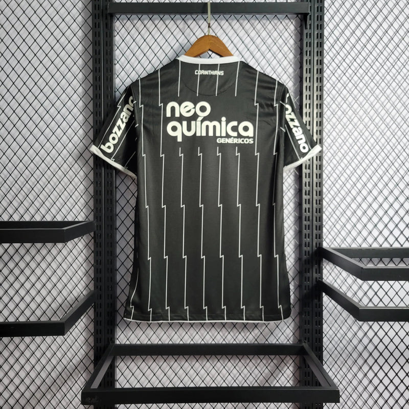 Timão Retro Away Shirt 11/12 - Men's Fan Black