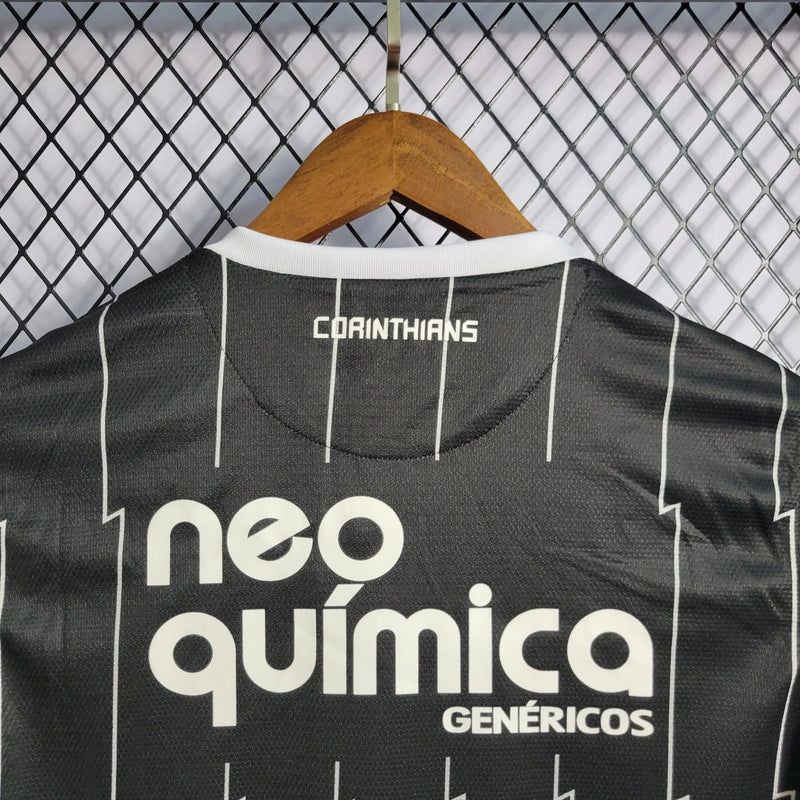 Timão Retro Away Shirt 11/12 - Men's Fan Black