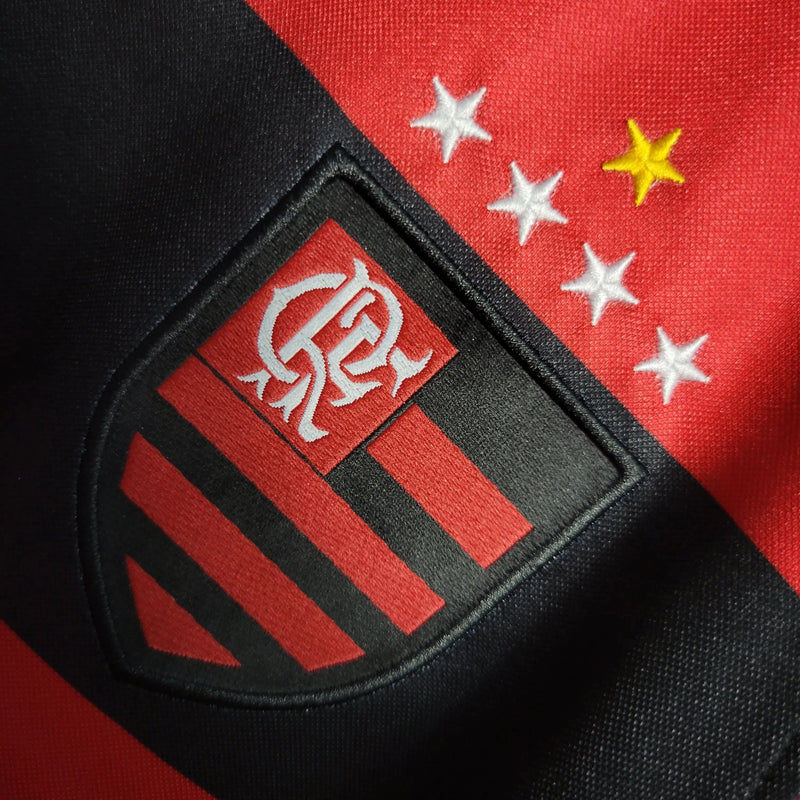 Flamengo Retro Home Shirt 2003/04 - Men's Fan LUBRAX