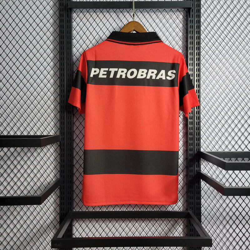 Flamengo Retro Home Shirt 1999 - Men's Fan LUBRAX
