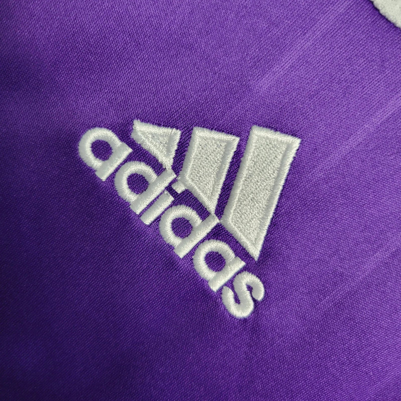 Real Madrid Retro Away Shirt 2006 - Mens Fan Purple