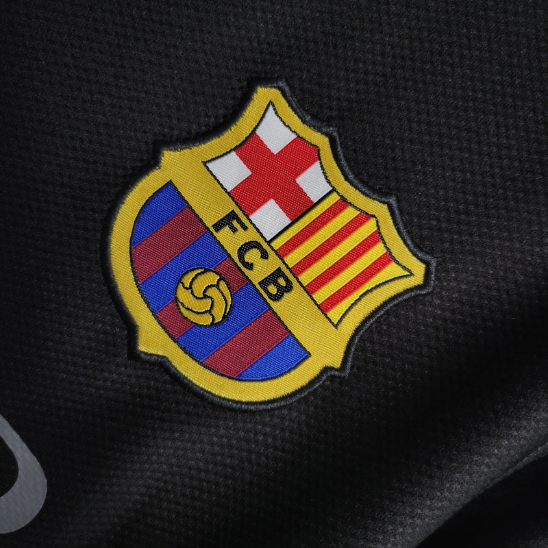 Barcelona Retro Away Shirt 13/14 - Men's Fan Black