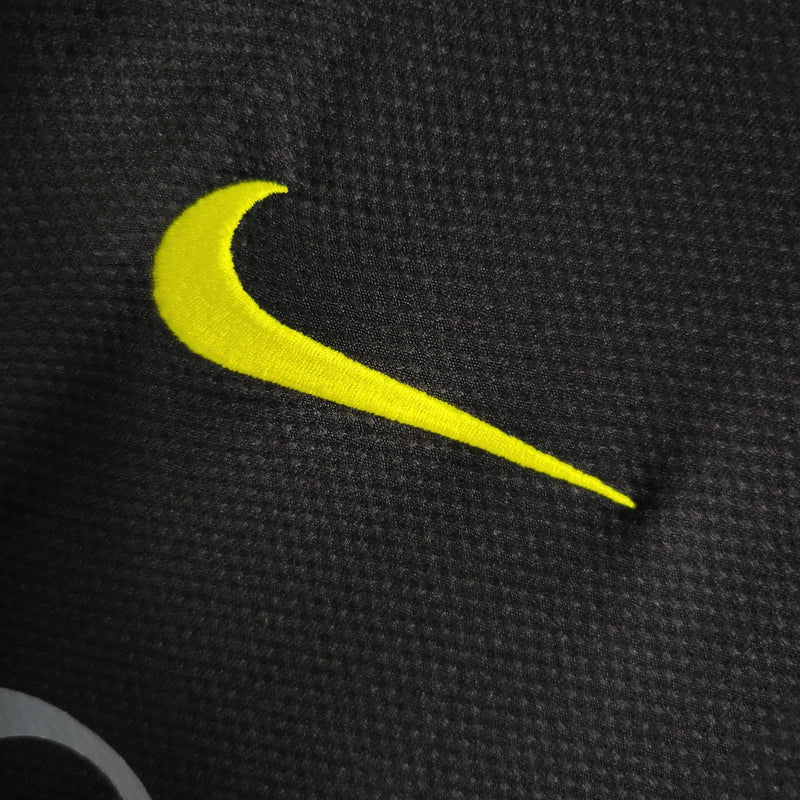 Barcelona Retro Away Shirt 13/14 - Men's Fan Black
