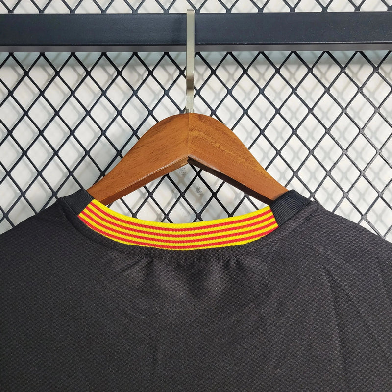 Barcelona Retro Away Shirt 13/14 - Men's Fan Black