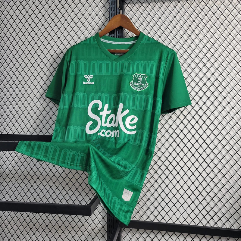Everton Away Shirt 23/24 - Men's Green Fan Shirt
