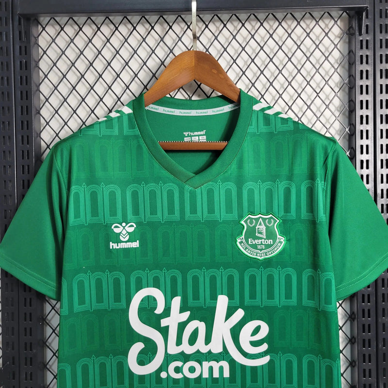 Everton Away Shirt 23/24 - Men's Green Fan Shirt