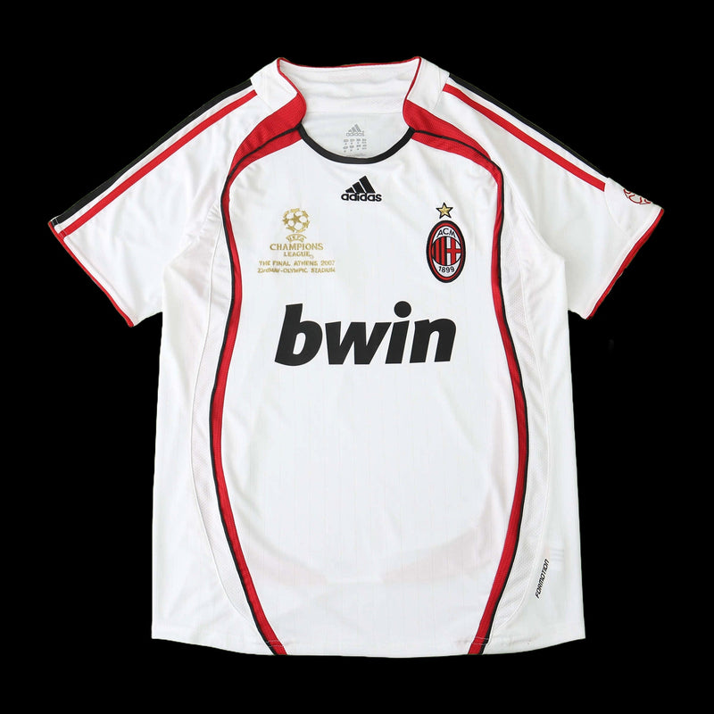 AC Milan Away Retro Shirt 2006/07 - Men's White Fan Shirt