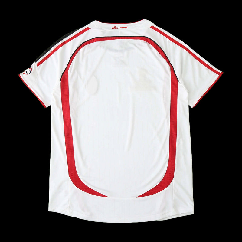 AC Milan Away Retro Shirt 2006/07 - Men's White Fan Shirt