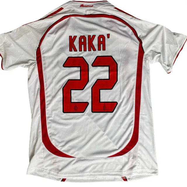 AC Milan Away Retro Shirt 2006/07 - Men's White Fan Shirt