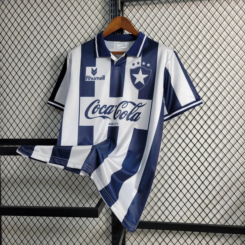Retro Bota Fogo Home Shirt 1994 - Men's Coca Cola Fan Shirt