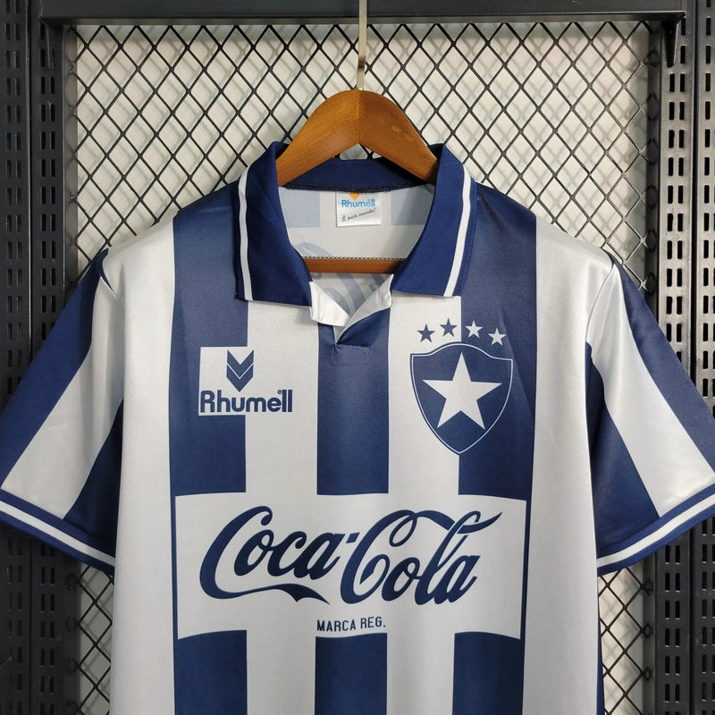 Retro Bota Fogo Home Shirt 1994 - Men's Coca Cola Fan Shirt