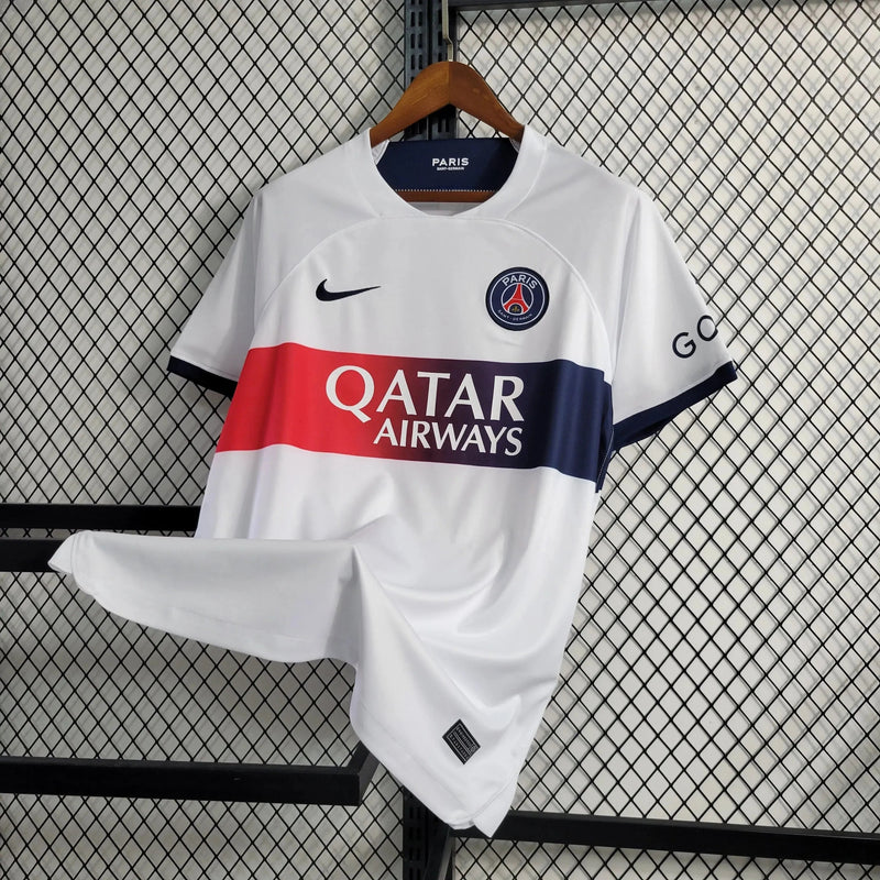 PSG Away Shirt 23/24 - Men's White Fan Shirt