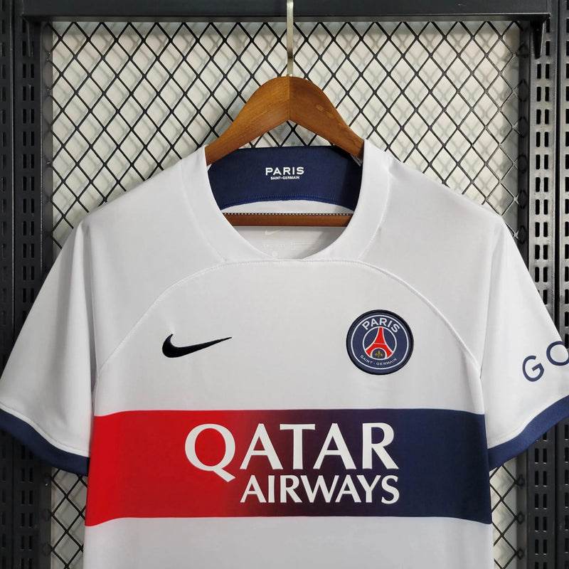 PSG Away Shirt 23/24 - Men's White Fan Shirt
