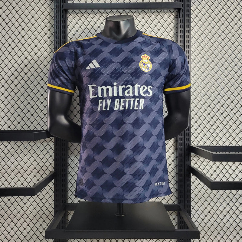 Real Madrid Away Shirt 23/24 - Men's Player Black