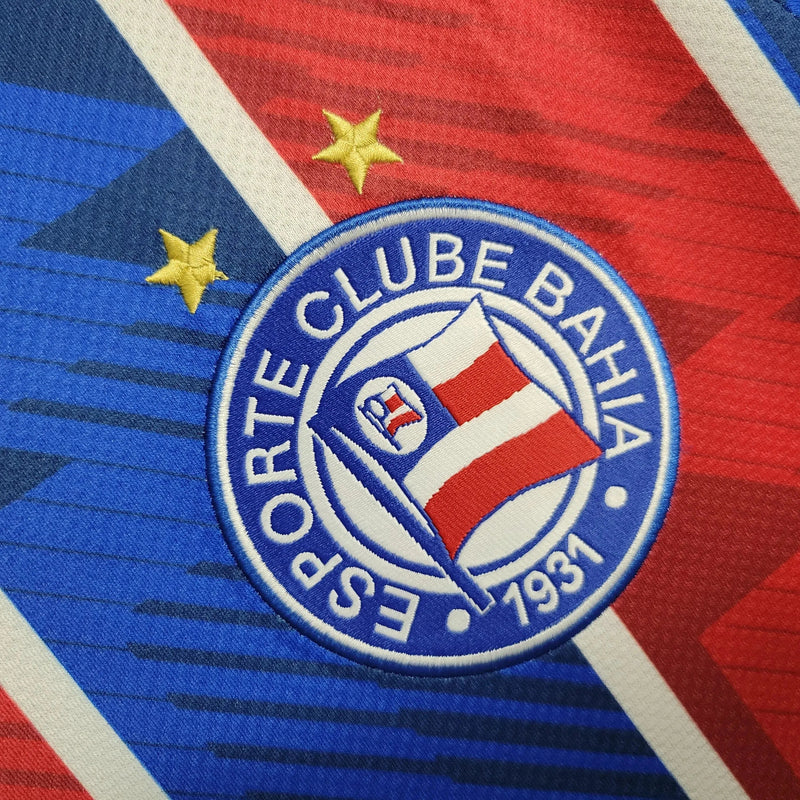 Bahia Away Shirt 23/24 - Men's Fan Red and Blue