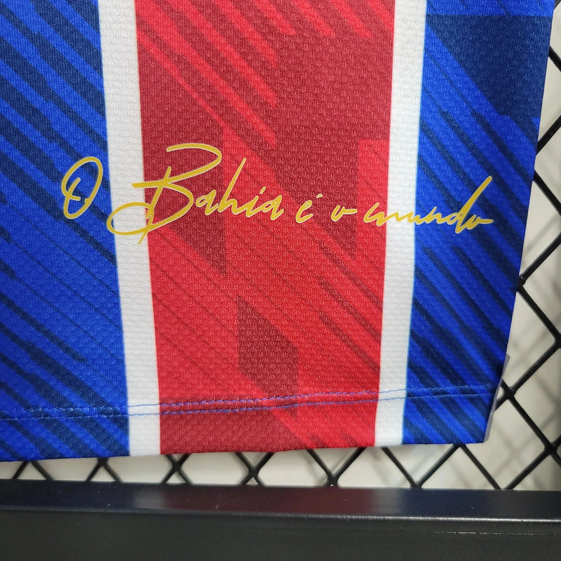 Bahia Away Shirt 23/24 - Men's Fan Red and Blue