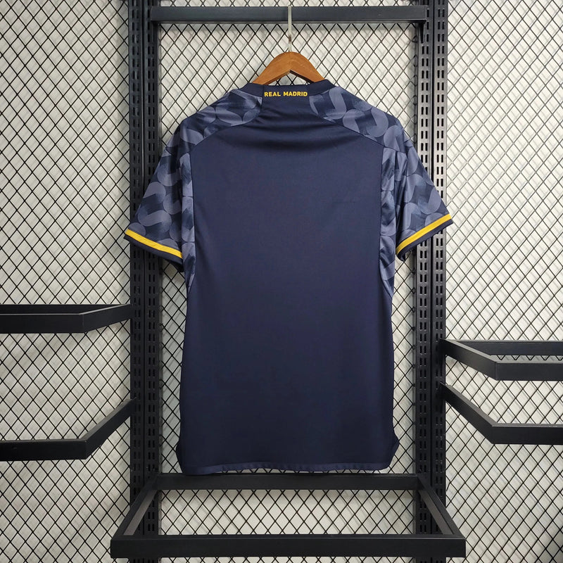 Real Madrid Away Shirt 23/24 - Men's Fan Black