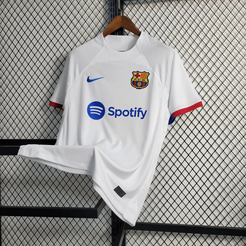 Barcelona Away Shirt 23/24 - Men's Fan White