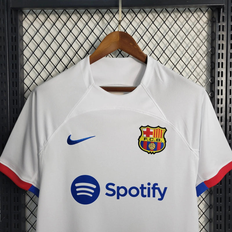 Barcelona Away Shirt 23/24 - Men's Fan White