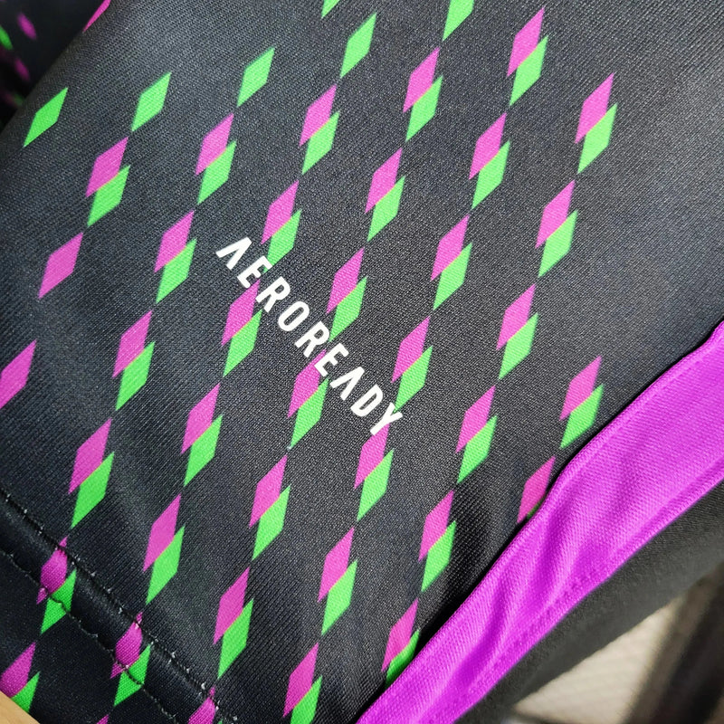 Bayern Munich Away Shirt 23/24 - Men's Fan Black and Purple