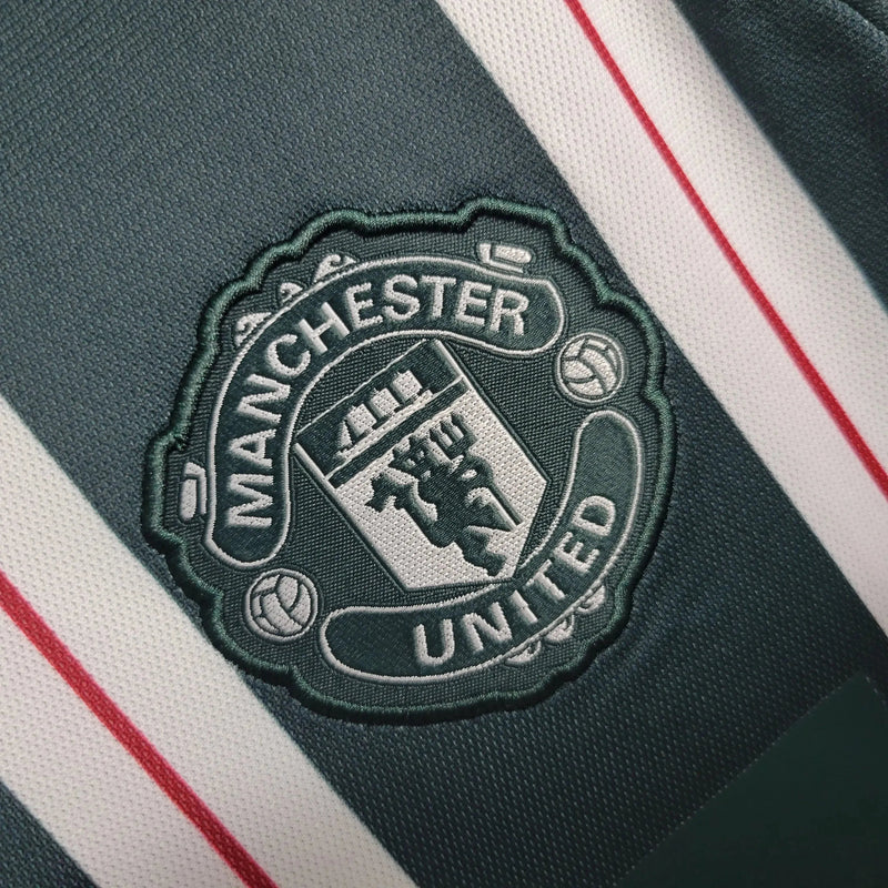 Manchester United Away Shirt 23/24 - Men's Green Fan Shirt