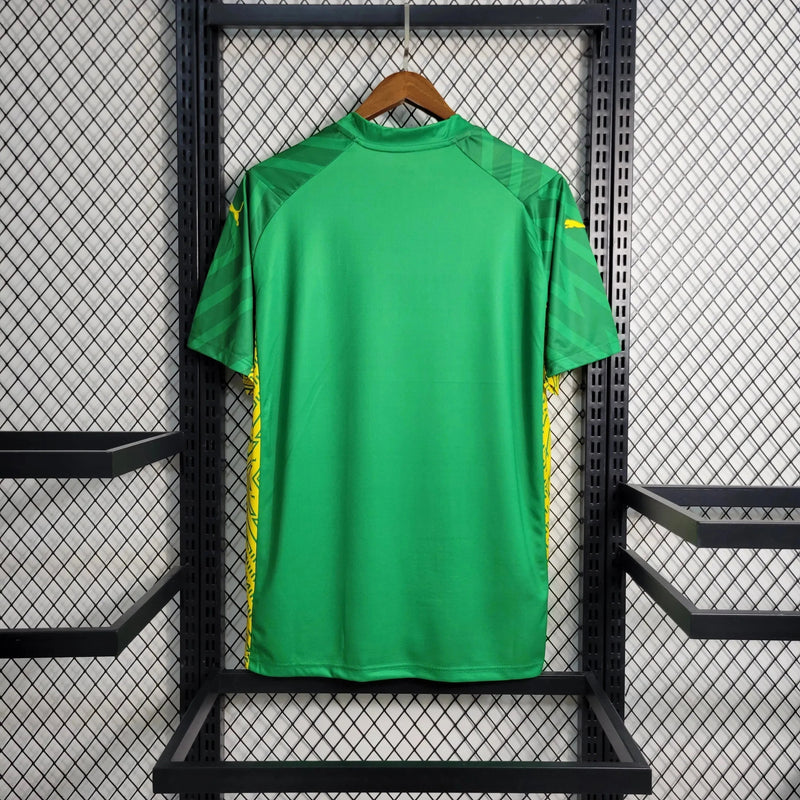 Manchester City Goalkeeper Shirt 23/24 - Men's Green Fan Shirt