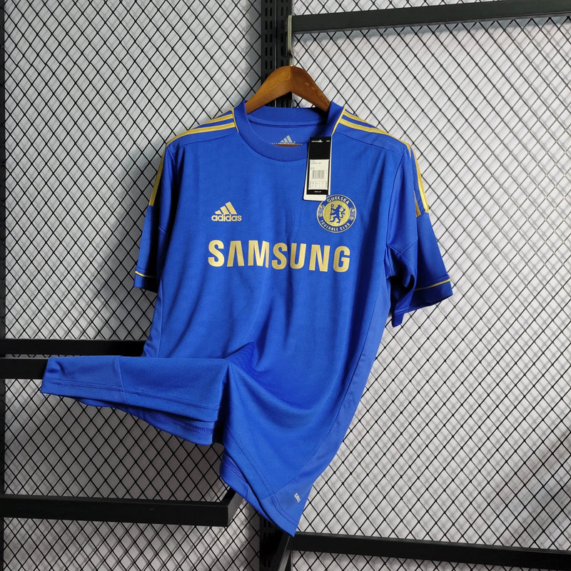 Chelsea Retro 12/13 Shirt - Men's Fan Blue