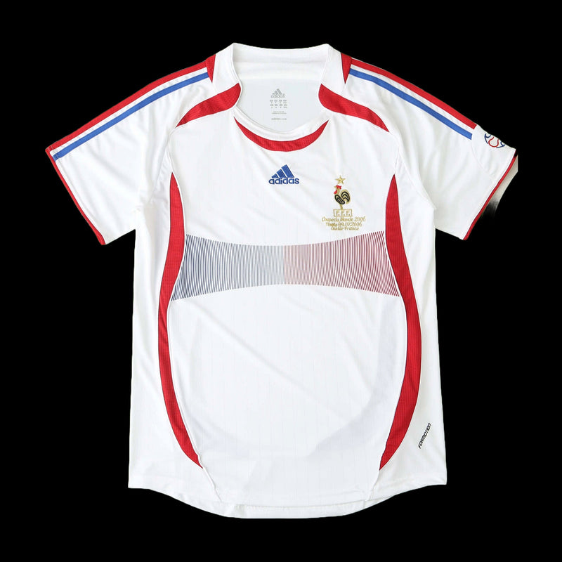 France Retro 2006 Shirt - Men's White Fan Shirt