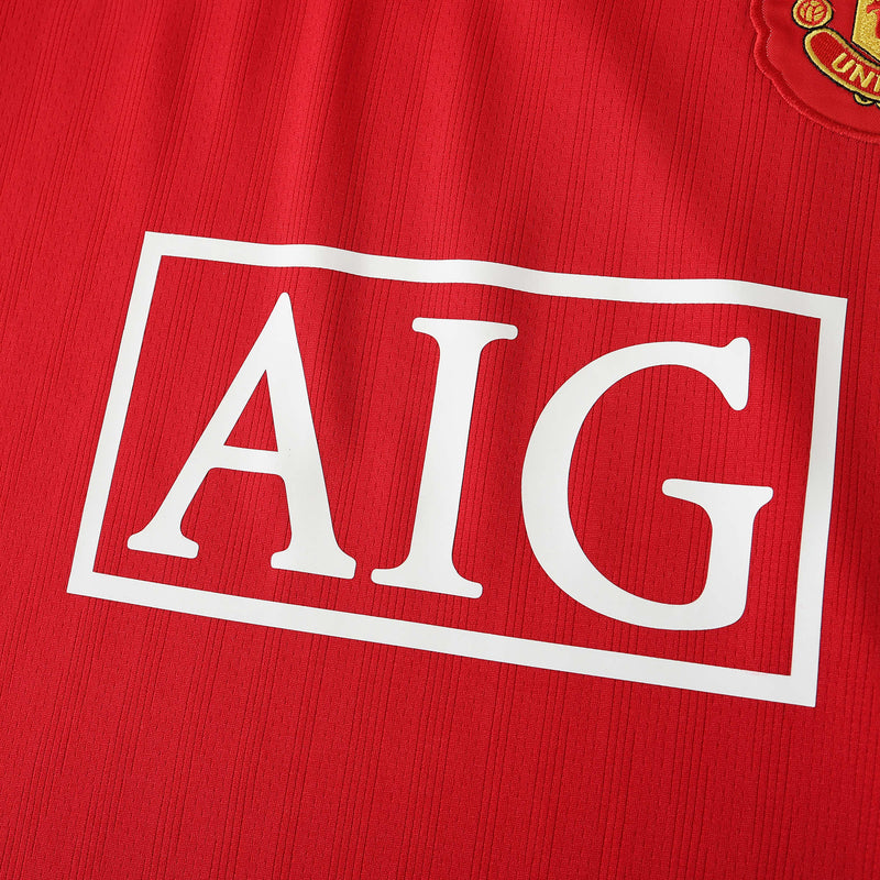 Manchester United Retro Home Shirt 07/08 - Men's Fan Shirt