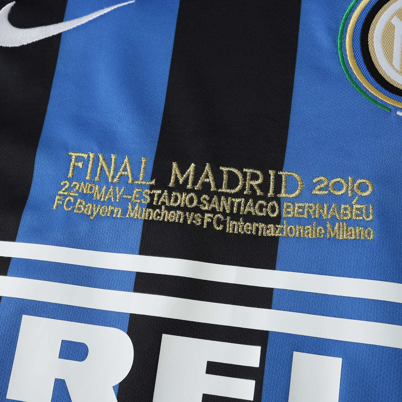 Inter Milan Retro Home Shirt 2010 - Men's Fan Shirt