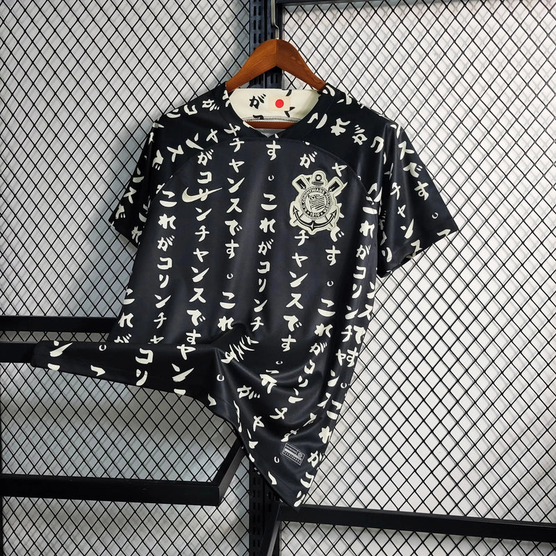 Timão III 22/23 Shirt - Men's Black Fan Shirt