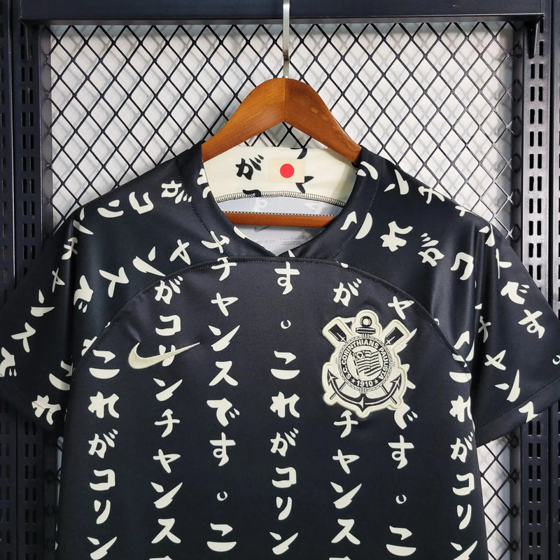 Timão III 22/23 Shirt - Men's Black Fan Shirt