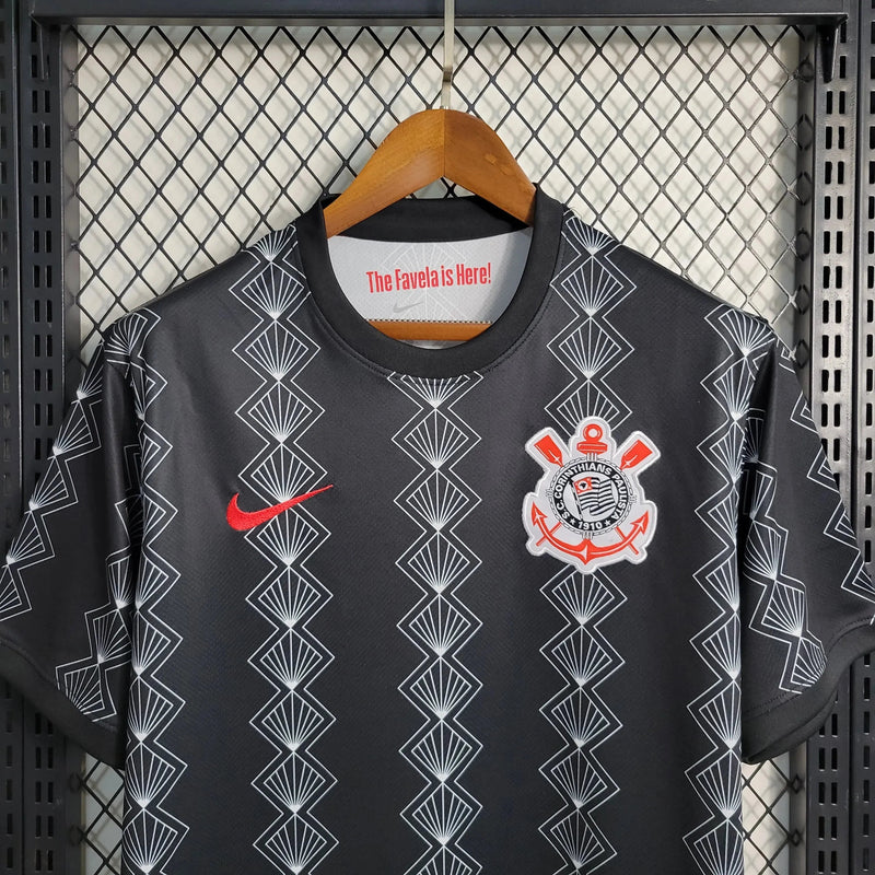 Timão Training Shirt 23/24 - Men's Fan Black
