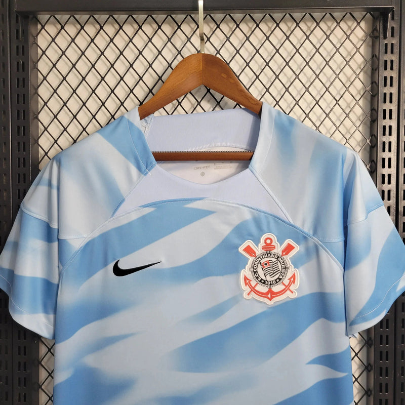 Timão Goalkeeper Shirt 23/24 - Men's Fan Blue