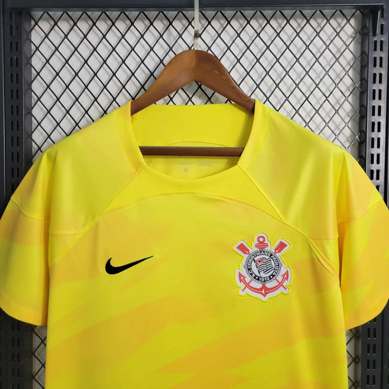 Timão Goalkeeper Shirt 23/24 - Male Supporter Yellow