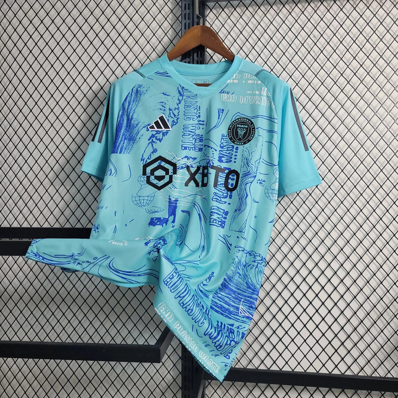 Inter Miami Training Shirt 23/24 - Men's Fan Blue