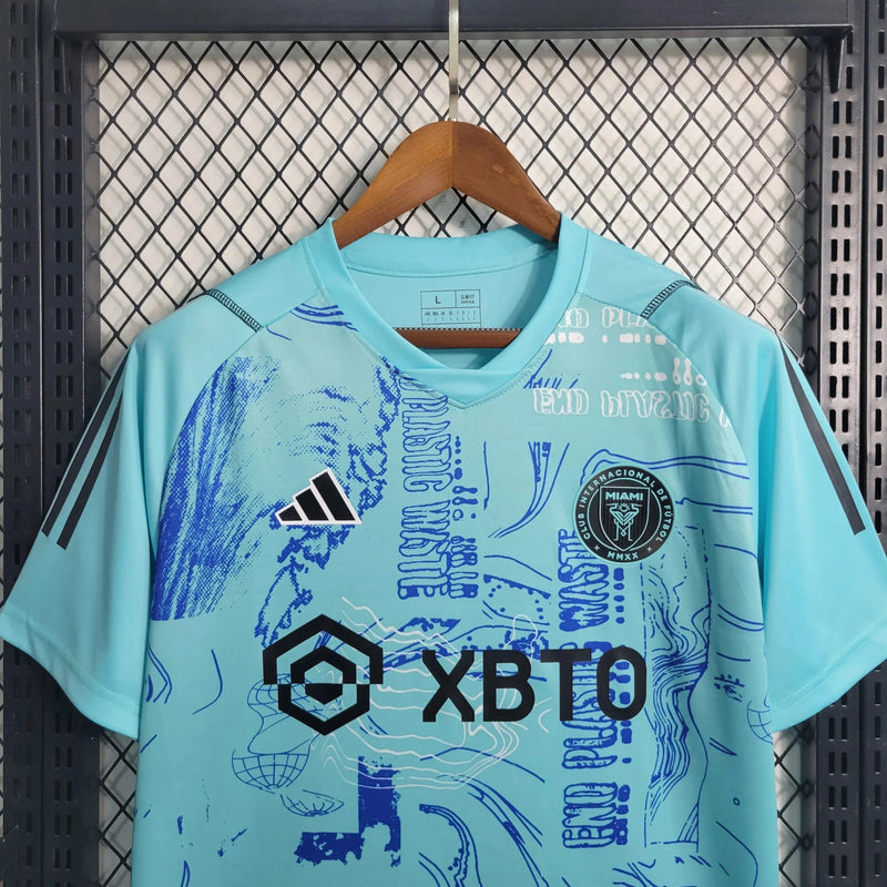 Inter Miami Training Shirt 23/24 - Men's Fan Blue