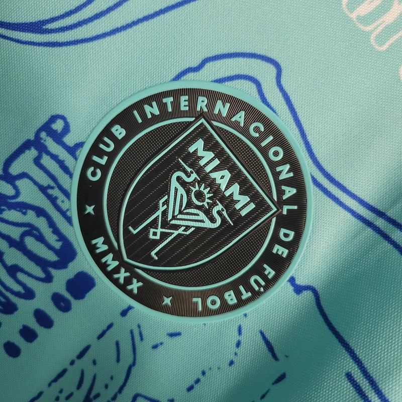 Inter Miami Training Shirt 23/24 - Men's Fan Blue