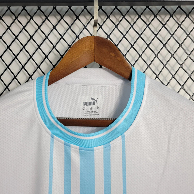 Uruguay Home Shirt 22/23 - Men's White Fan Shirt