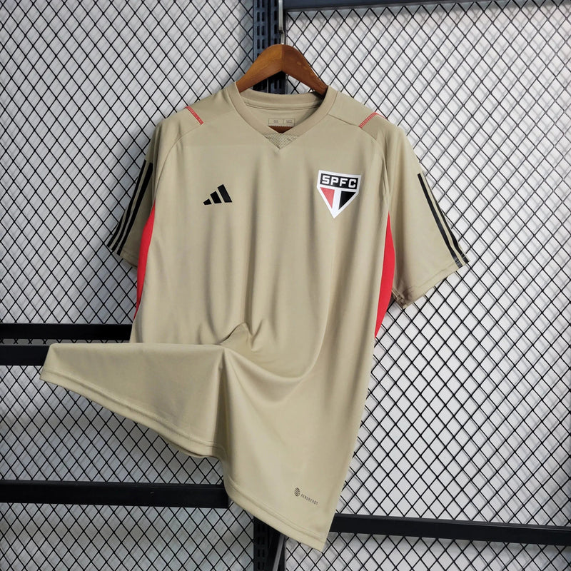 São Paulo Training Shirt 23/24 - Men's Supporter Beige