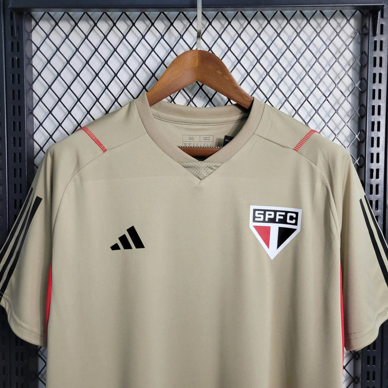 São Paulo Training Shirt 23/24 - Men's Supporter Beige
