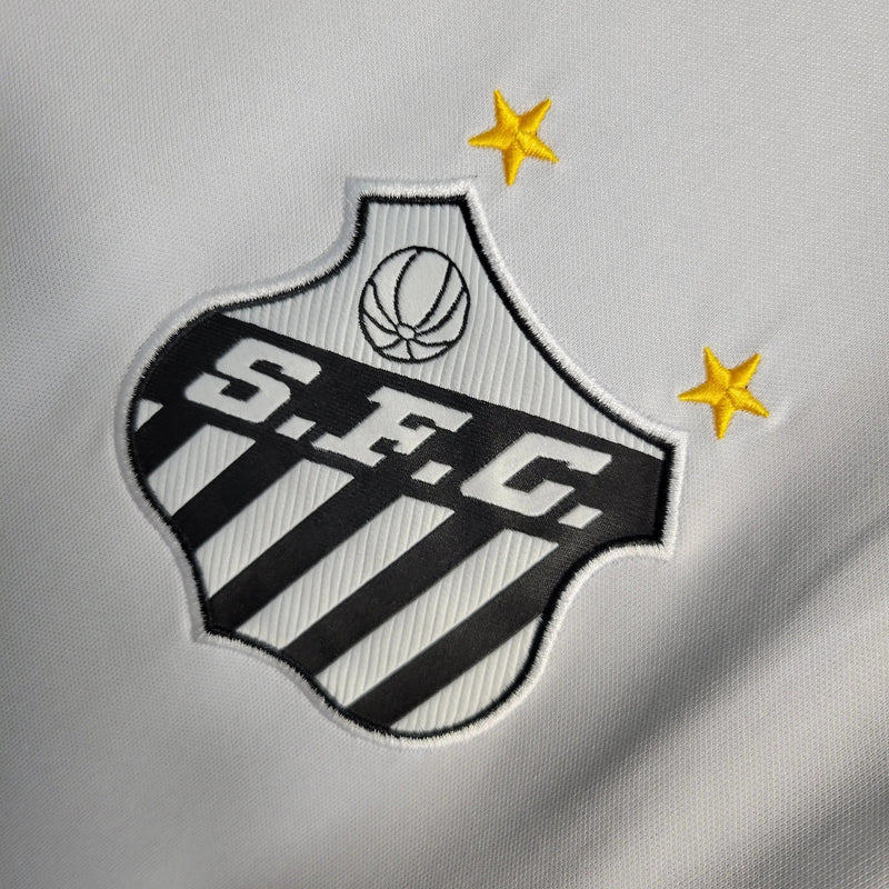 Santista Training Shirt 23/24 - Men's Fan White and Gray