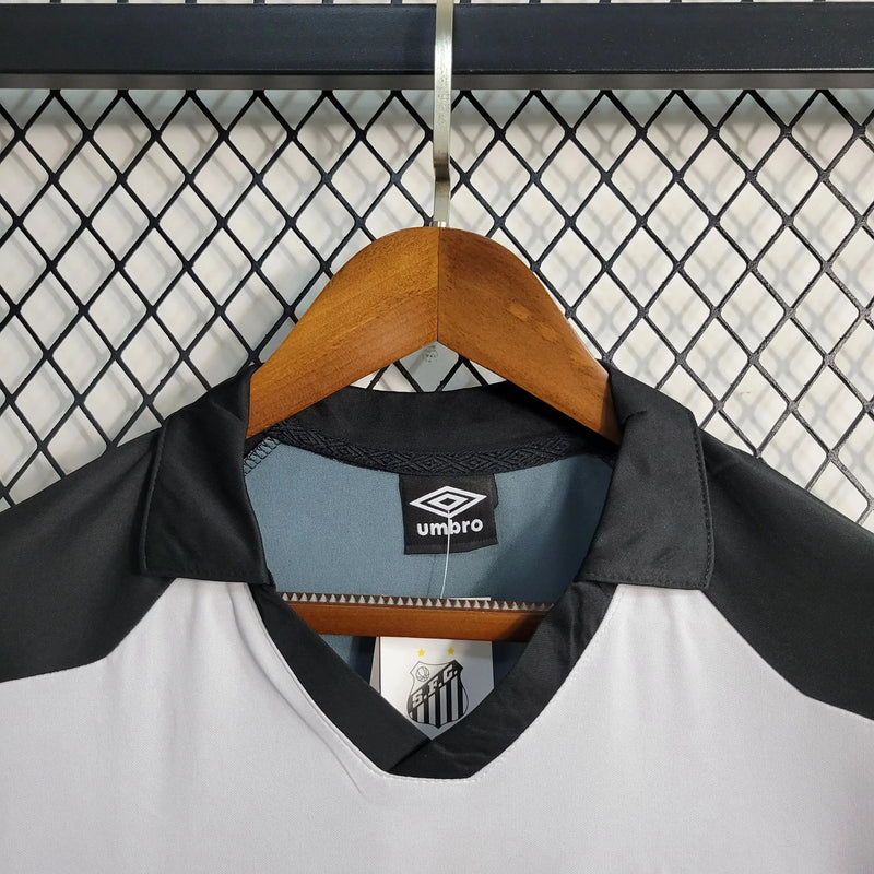 Santista Training Shirt 23/24 - Men's Fan White and Gray